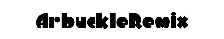 ArbuckleRemix font preview
