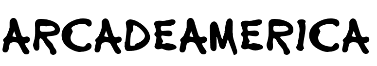 ArcadeAmerica font preview