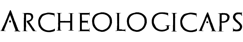 Archeologicaps font preview