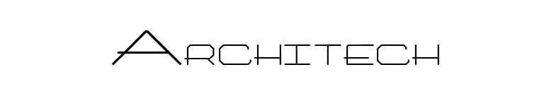 Architech font preview