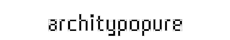 ArchiTypoPure font preview