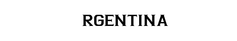 Argentina font preview