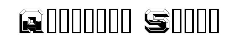 Argentum Shine font preview