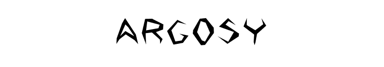 Argosy font preview
