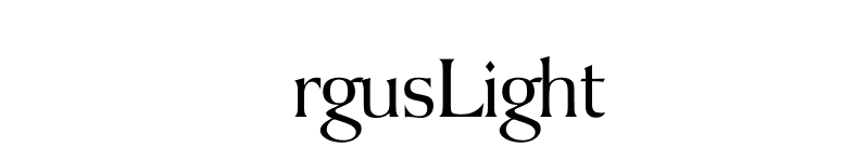 ArgusLight font preview
