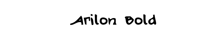 Arilon Bold font preview