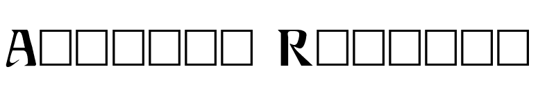 Ariosto Regular font preview