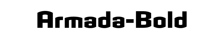 Armada-Bold font preview