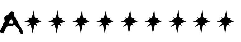 Armageddon font preview