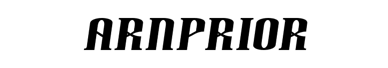Arnprior font preview