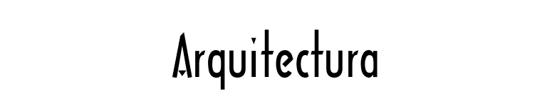 Arquitectura font preview