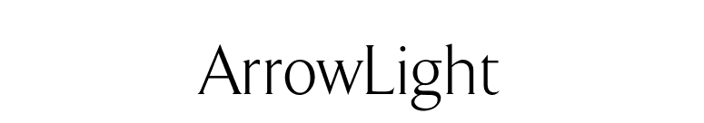ArrowLight font preview