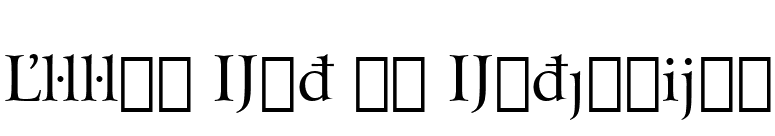 Arrus Ext BT Extension font preview
