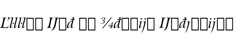 Arrus Ext BT Italic Extension font preview