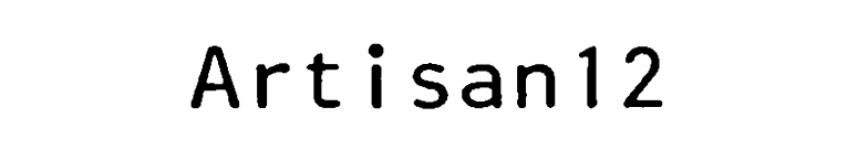Artisan12 font preview