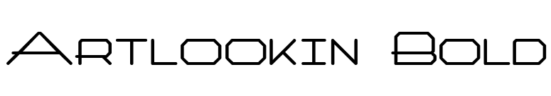Artlookin Bold font preview