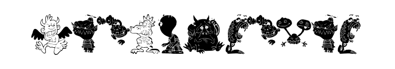 ArtMonsters font preview