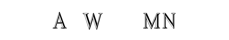ArtWorld MN font preview