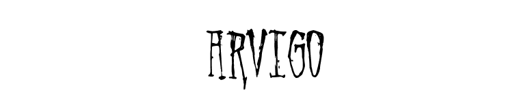 Arvigo font preview