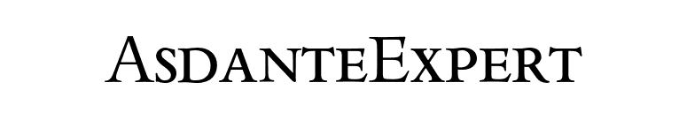 AsdanteExpert font preview