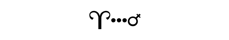 Astro font preview