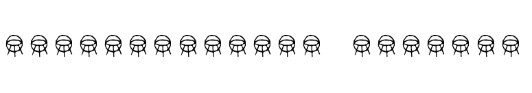 Astrologische Symbole font preview