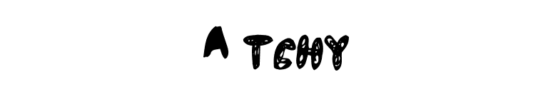 Atchy font preview