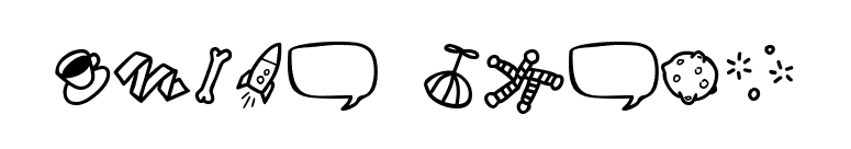Atman dings font preview