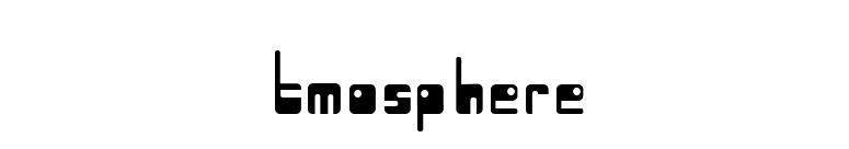 Atmosphere font preview