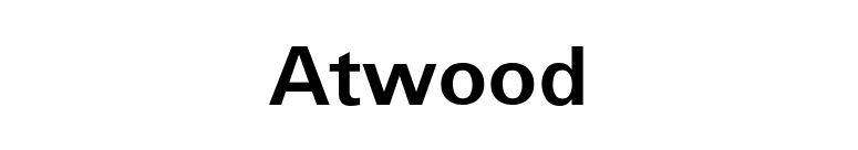 Atwood font preview