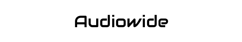 Audiowide font preview