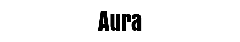 Aura font preview