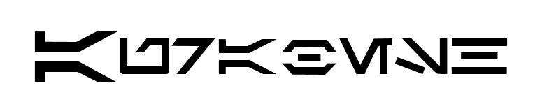 Aurabesh font preview