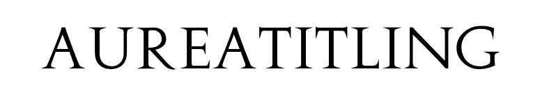AureaTitling font preview