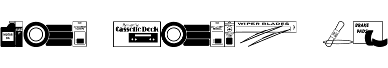 Auto Store JL font preview