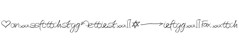 AutographScriptEF-LightExtra font preview