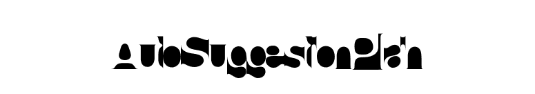 AutoSuggestionPlain font preview