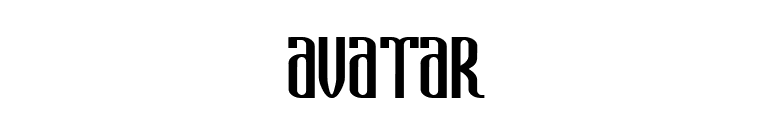 Avatar font preview