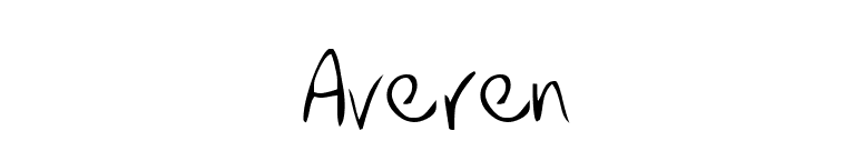 Averen font preview