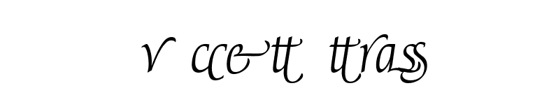 AvocetXtras font preview