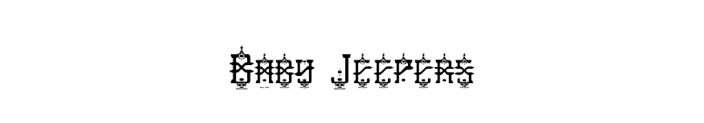 Baby Jeepers font preview