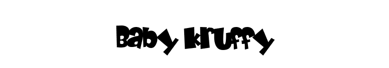 Baby Kruffy font preview