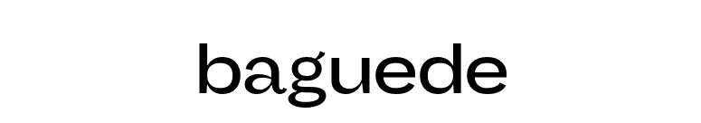 baguede font preview