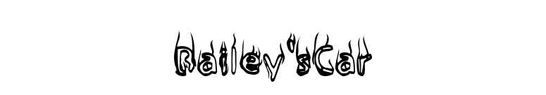 Bailey'sCar font preview