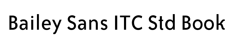 Bailey Sans ITC Std Book font preview