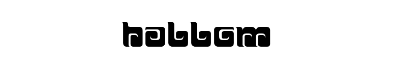 BALLOM font preview