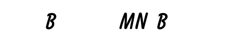 Balloon MN Bold font preview