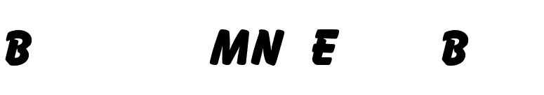 Balloon MN ExtraBold font preview