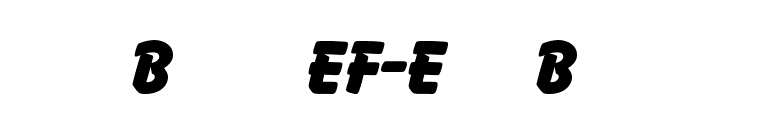 BalloonEF-ExtraBold font preview