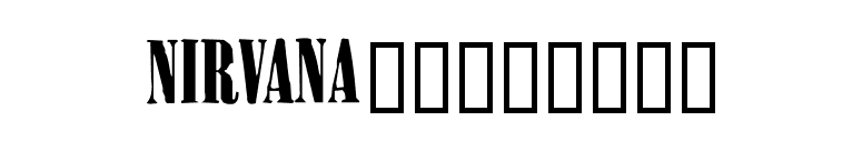 Bandnames font preview
